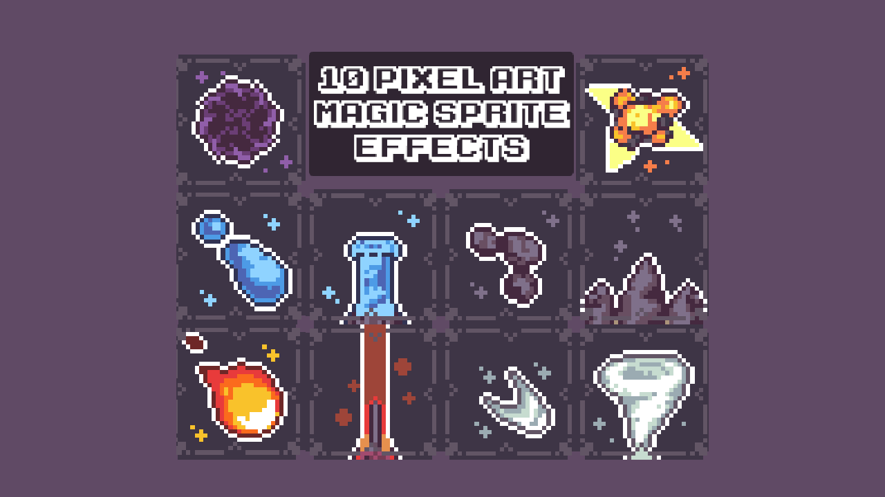 Pixel Magic Sprite Effects Game Special Effects