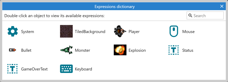 The Expressions Dictionary