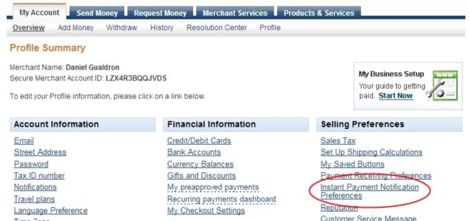 Paypal payment process integration with automated function