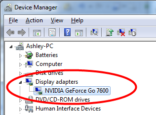 Updating video card sale
