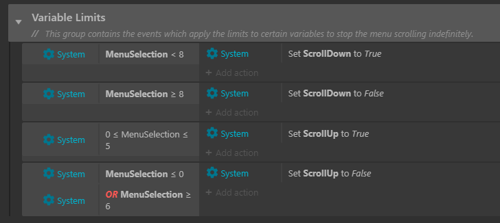 List Menu - Creating menus for keyboard or gamepad input