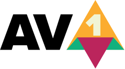 The AV1 codec logo