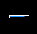 Progress bar only loader style