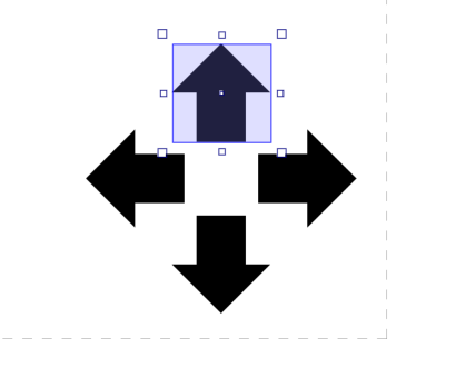 Sprites used as on-screen touch controls