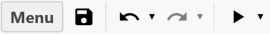 The main toolbar
