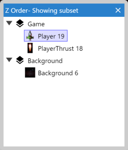 The Z Order Bar