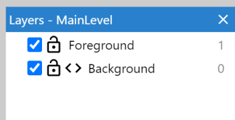 Making the background layer an HTML layer.