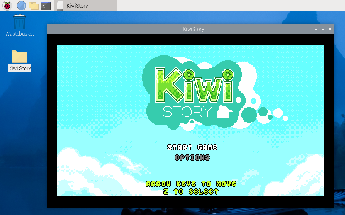 Kiwi Story on Raspberry Pi OS