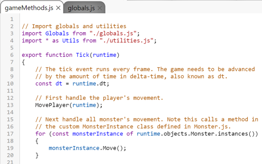 A script file from Ghost Shooter Code.