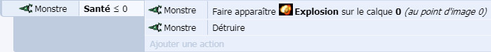 Évènement pour détruire les monstres