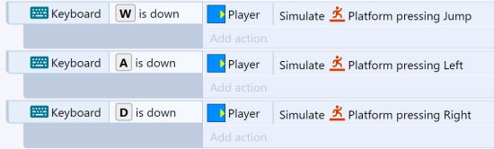 Events to customise controls for the Platform behavior