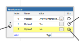 Default output