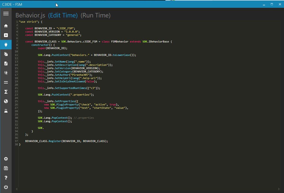 C3IDE - Construct 3 Plugin IDE - Construct 3 Plugin SDK