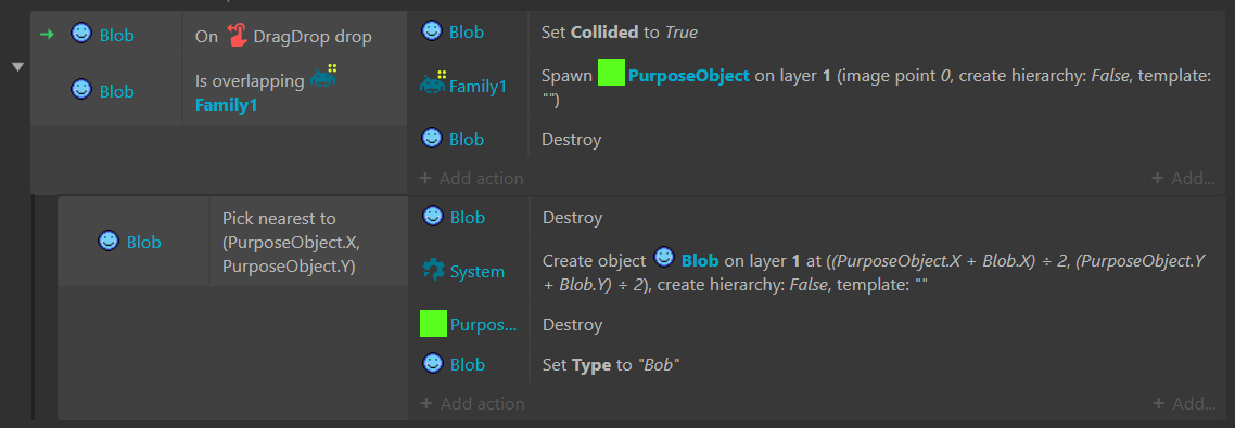 How do make these two objects "merge"? - Game Makers Help