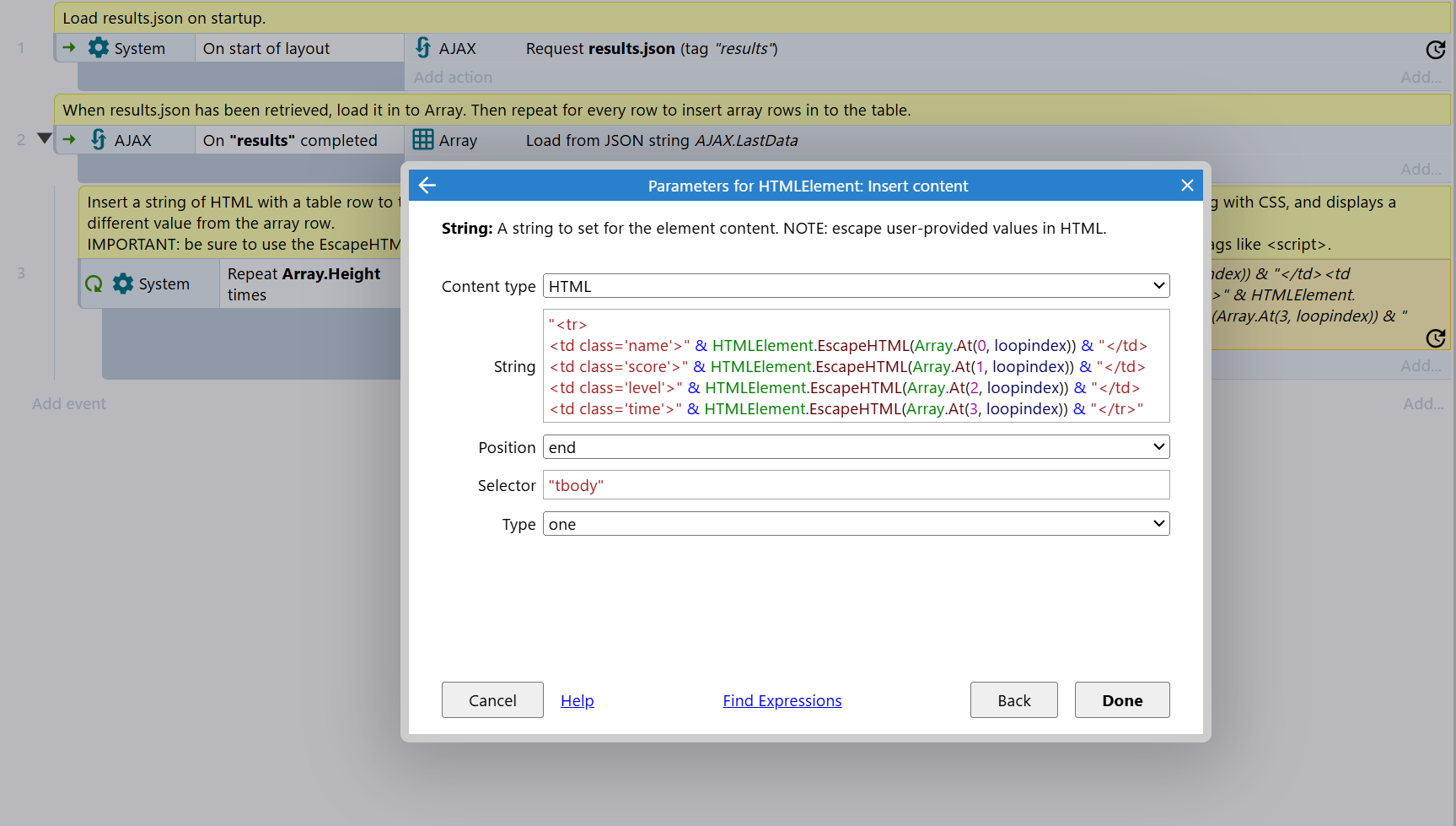 Display the data of Array Object in HTML Table - Free Tutorial