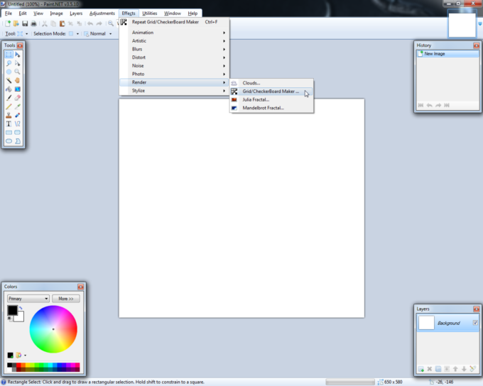 Section 4: Creating our grid.