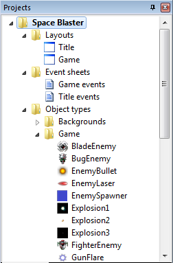 The Project Bar - Construct 2 Documentation