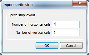 Import Sprite Strip dialog - Construct 2 Documentation