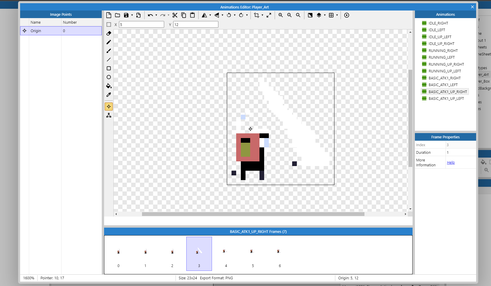 How do Set my animations for my sprites? - Game Makers Help