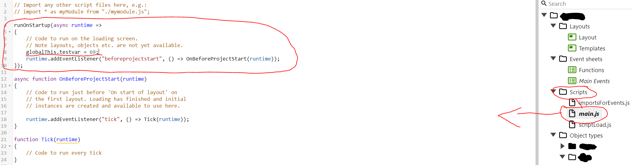 Can't set text from globalThis variable - Construct Forums