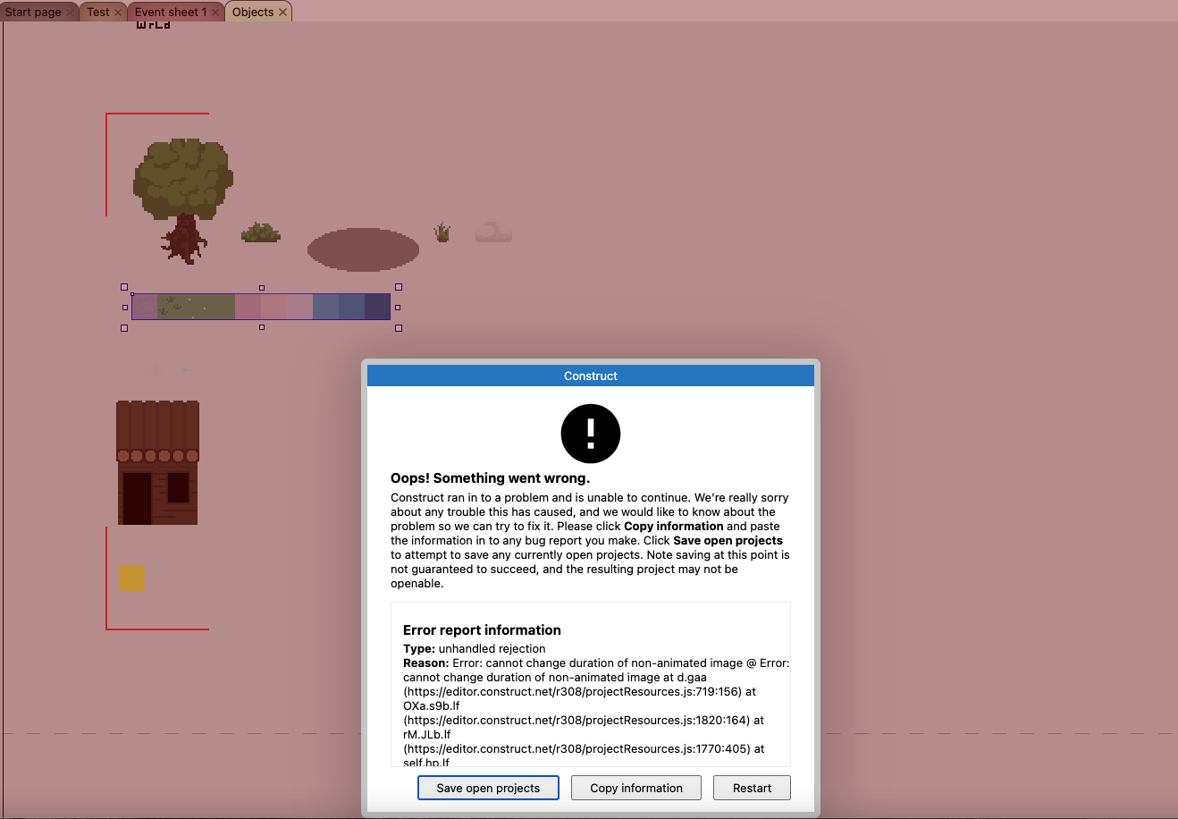 Editing Tilemap Causes Problems - Game Makers Help