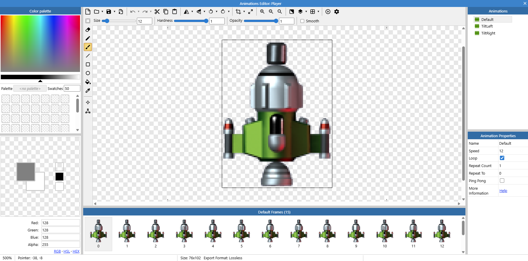 The Animations Editor - Construct Animate Documentation