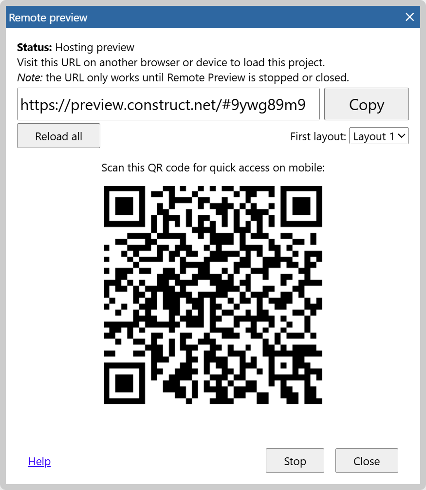 Testing projects - Construct Animate Documentation