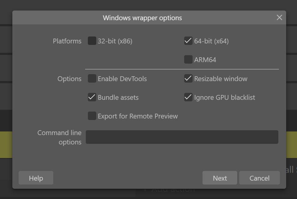 WebView2 to Steam export problem - Game Makers Help