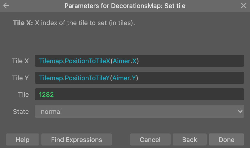Tile Command How do I check a tile that has been changed? - Game Makers Help