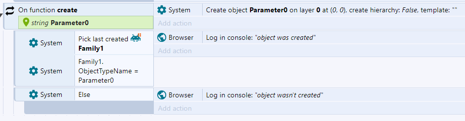 How do I confirm an object was created? - Game Makers Help