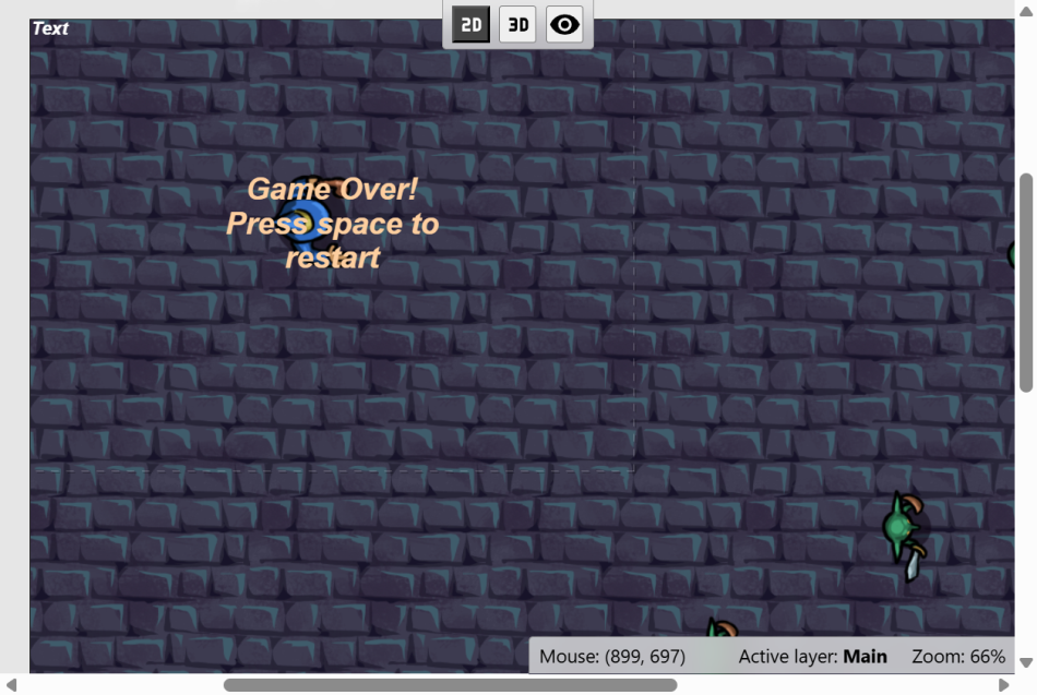 The Layout View 2D view - Construct Animate Documentation
