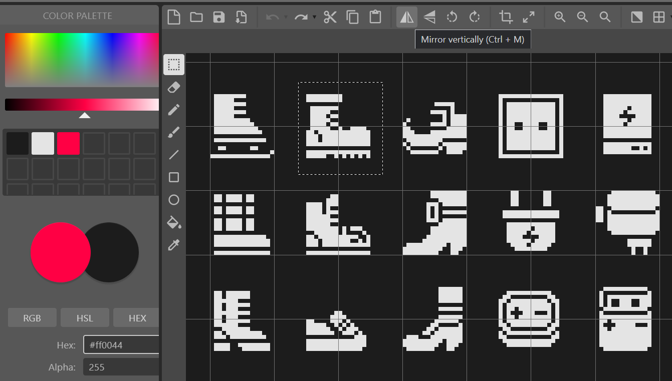 How do I flip selected sprite? - Game Makers Help