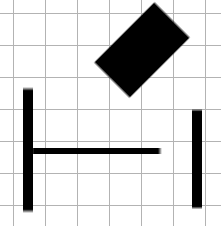 Pathfinding grid with cell size of 32