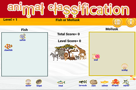 Animal Classification - Free Addicting Game