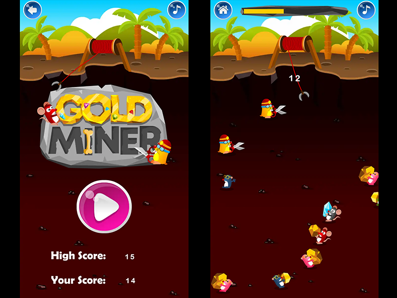online gold miner games to play now