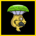 2d mushroom warrior character v2 : 2d platformer character assets asset store icon