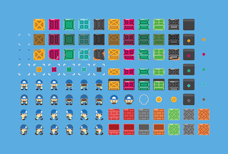 Free Game Art Assets at Dumbmanex - Buildbox, Game Maker