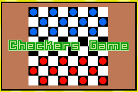 Play Checkers Board Game Online for Free: One and Two Player HTML Checkers  Games for Kids