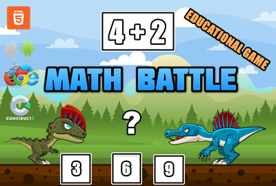 Math Battle - Educational Game main cover image