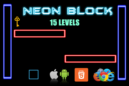 Neon Block - Casual Game - HTML5/Mobile (C3p)