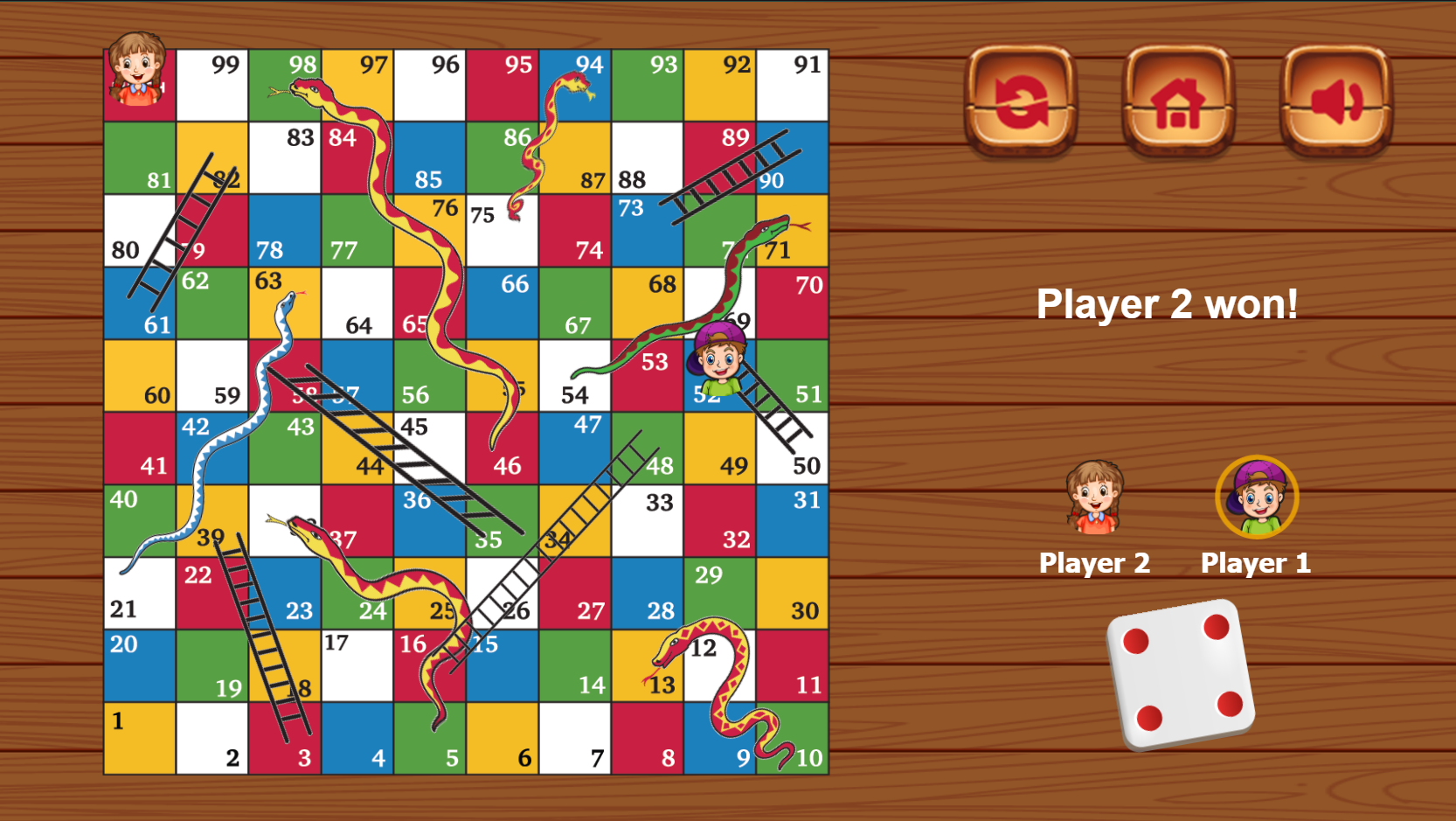 Snakes And Ladders 2 - Online Game - Play for Free