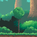 Pixel Art Platformer Painted Style asset store icon