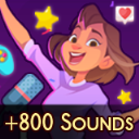 Casual App Female Voice Announcer asset store icon