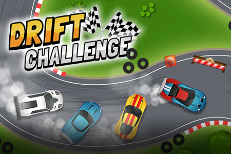 🕹️ Play Drift Challenge Game: Free Online Racecar Time Trial Race Drifting  Video Game for Kids & Adults