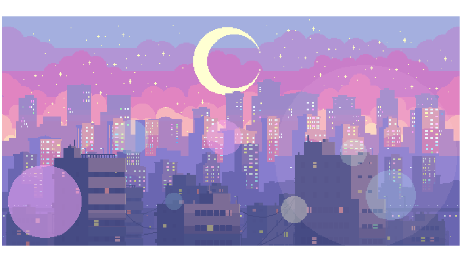 Pixel Art City Backgrounds - Game Backgrounds