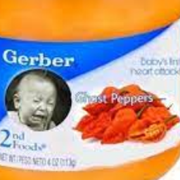 Gerber ghost hot sale pepper baby food