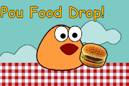 Pou Needs To Eat More. #eat #pou #food #animation #littlemonsters #lit