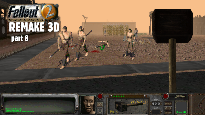 Fallout 2 remade as an FPS game, which you can play right now for free