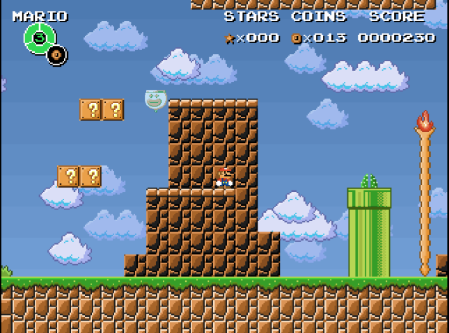 SUPER MARIO WORLD FLASH free online game on