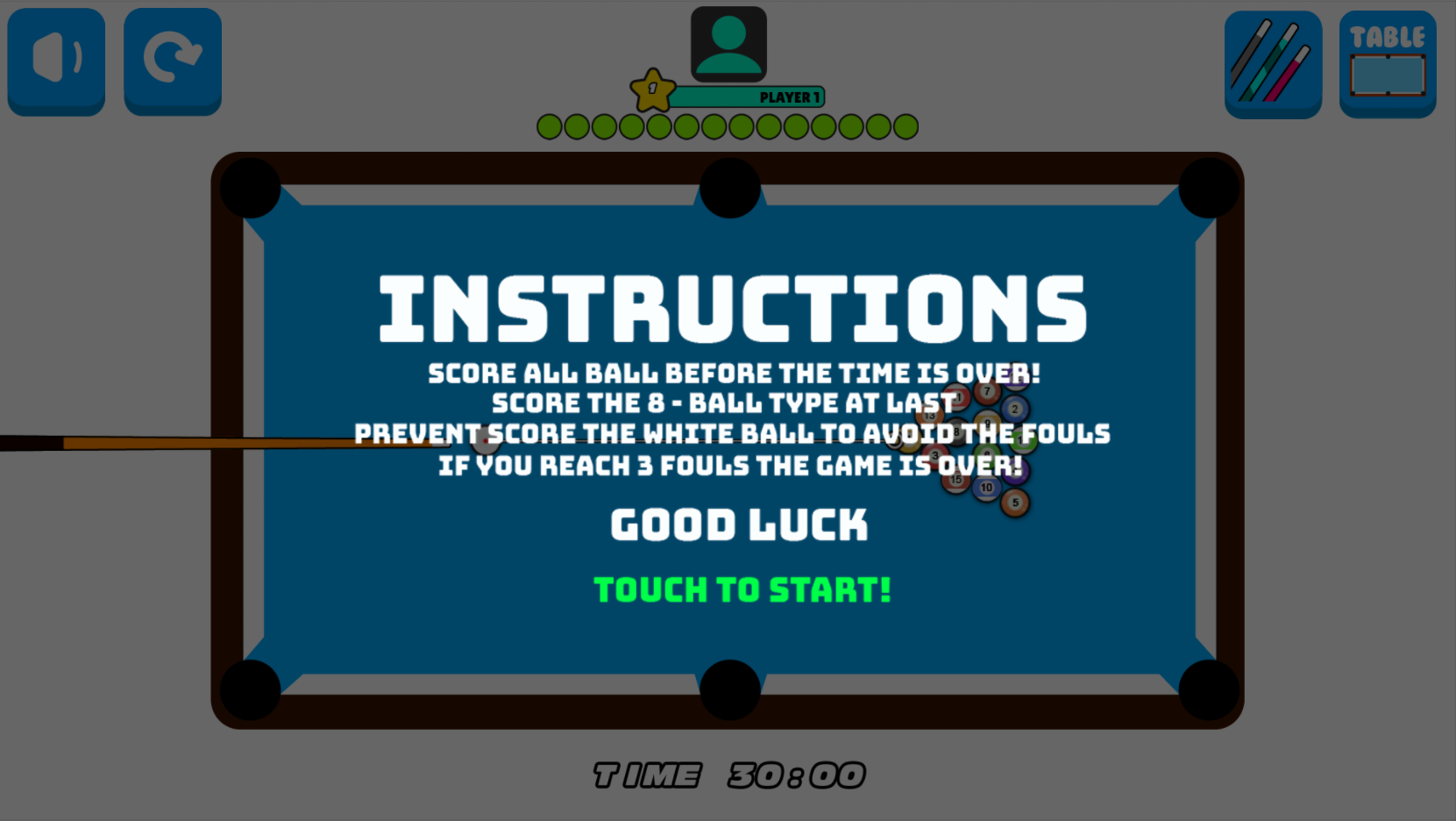 8 Ball Pool - HTML5 Construct 2 Game by codethislab